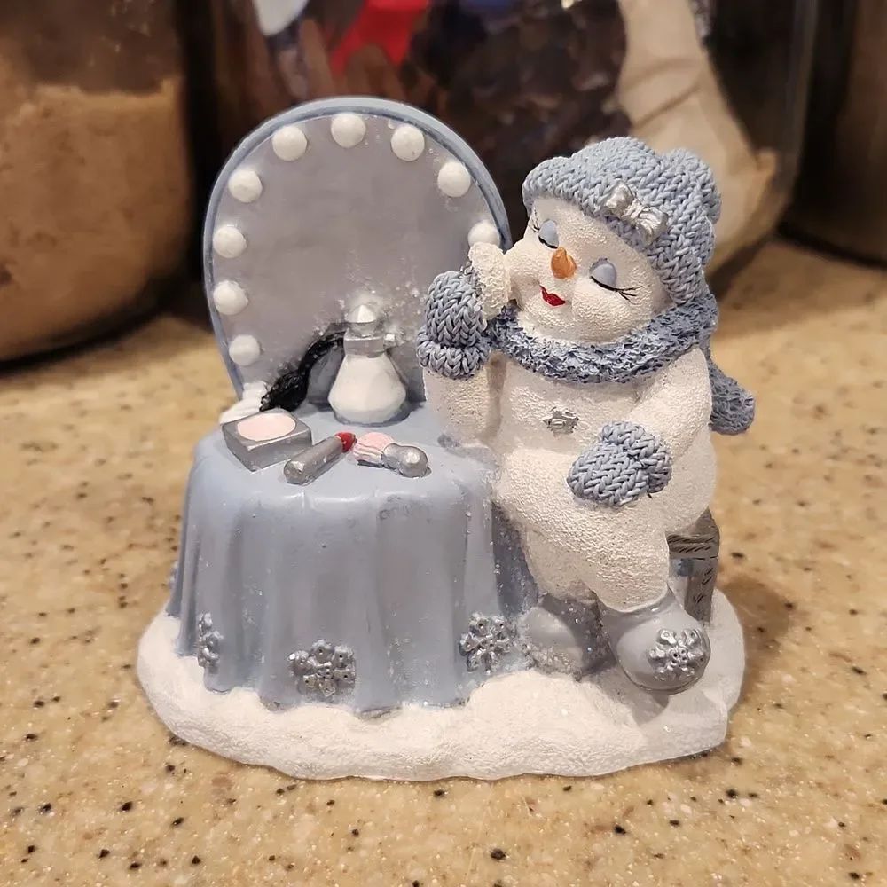Snow Buddies Aunt Crystal at Vanity Miss. Thing Figurine Vintage